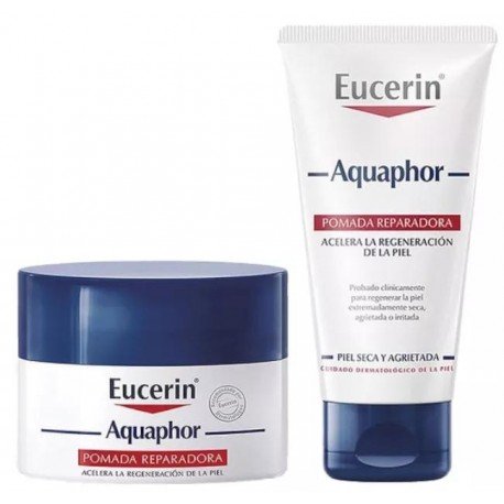 Eucerin Aquaphor Pomada 45 ml + Bálsamo Nariz y Labios 7 gr