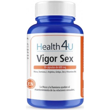 H4U Vigor Sex 600 Mg 30 Cápsulas