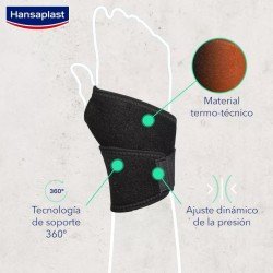 Hansaplast Muñequera Ajustable Protectora 1 ud