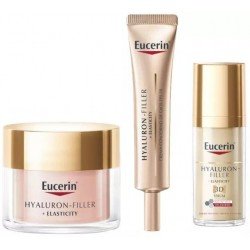 Comprar Eucerin Hyalluron Filler+ Elasticity Sérum 30 ml + Crema Día 50 ml + Contorno Ojos 15 ml