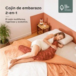 Babymoov B Love Cojín de Lactancia y Maternidad 2 en 1 Vegetal Terracotta