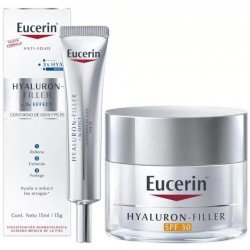 Comprar Eucerin Hyluron-Filler Crema de Día SPF30 50 ml + Contorno de Ojos 15 ml