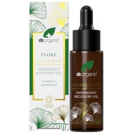 Dr.Organic Evoke Tranquility Aceite Reparador Noche 30 ml