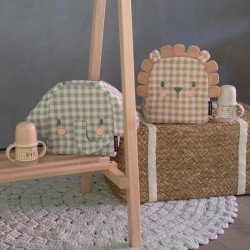 Suavinex Mochila Guardería para Bebés León Beige 4 Productos