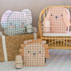 Suavinex Mochila Guardería para Bebés León Beige 4 Productos