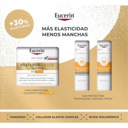 Eucerin Hyaluron-Filler Elasticity Día FPS 30 50 ml + 2 Minis Photoaging Control FPS 50+