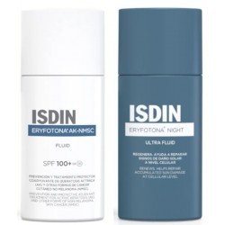 Comprar Isdin Eryfotona AK-NMSC Fluido Solar SPF 100+ 50 ml + Eryfotona Night 50 ml