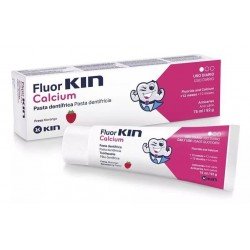 Comprar Kin FluorKin Calcium Pasta Dentífrica Fresa 75 ml