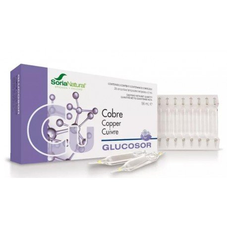 Soria Natural Glucosor Cobre 28 Ampollas