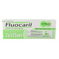 Comprar Fluocaril Bi-Fluoré 250mg Pasta Dientes Menta 2x125 ml FORMATO AHORRO