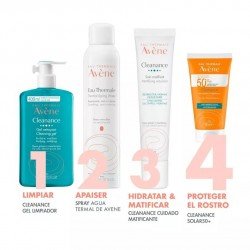 Avène Cleanance Solar SPF50+ Pieles con Tendencia Acneica 50 ml
