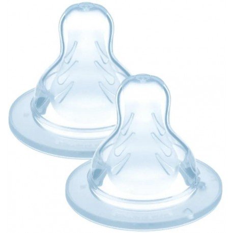 MAM Tetina 3 Flujo Rápido +4m 2 uds