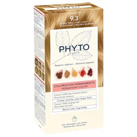 Phyto Phytocolor Tinte 93 Rubio Dorado Muy Claro