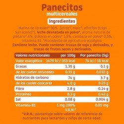 Smileat Panecitos Multicereales ECO +8m 60 gr