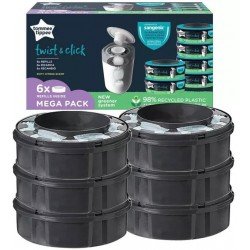 Comprar Tommee Tippee Recambios Contenedor Pañales Sangenic Twist&Click 6 Uds
