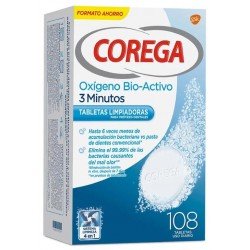 Comprar Corega Oxígeno Bio-Activo Tabletas Limpiadoras 108 uds
