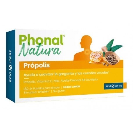 Forté Pharma Pastillas Própolis con Vitamina C Sabor Limón 24 Uds