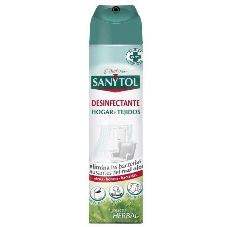 Sanytol Ambientador Desinfectante Hogar y Tejidos 300 ml