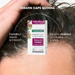 Klorane KeratinCaps Cabello Uñas 3x30 Cápsulas