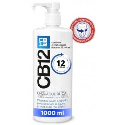 CB12 Colutorio Mal Aliento Sabor Menta 1000 ml
