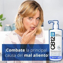 CB12 Colutorio Mal Aliento Sabor Menta 1000 ml