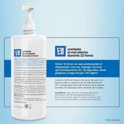 CB12 Colutorio Mal Aliento Sabor Menta 1000 ml