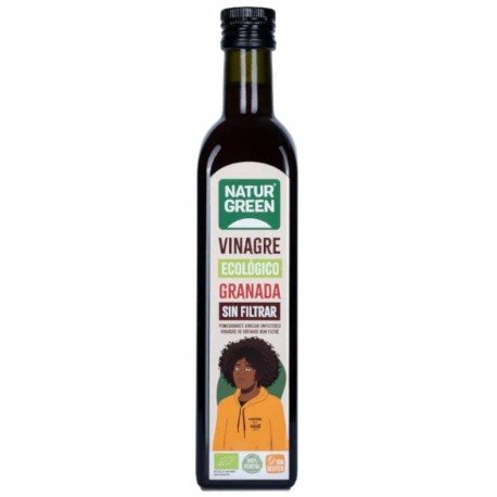 NaturGreen Vinagre de Granada Sin Filtrar Bio 500 ml