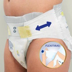 Dodot Pañales Sensitive Extra T5+ (12-17 Kg) 2x44 uds