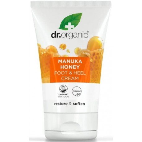 Dr. Organic Crema Pies y Talones Miel de Manuka 125 ml