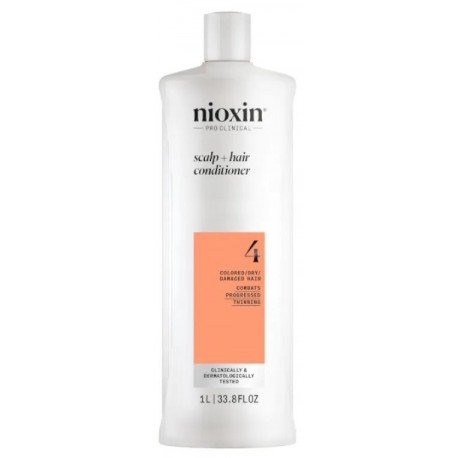 Nioxin 4 Acondicionador Cabello Teñido Debilitamiento Avanzado 1000 ml