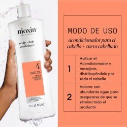 Nioxin 4 Acondicionador Cabello Teñido Debilitamiento Avanzado 1000 ml