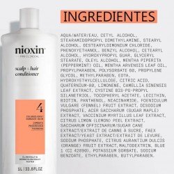 Nioxin 4 Acondicionador Cabello Teñido Debilitamiento Avanzado 1000 ml