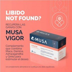 Musa Vigor Estímulo Sexual 3x60 Cápsulas