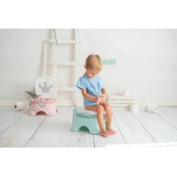 Olmitos Orinal Corona 3 en 1 Light Blue