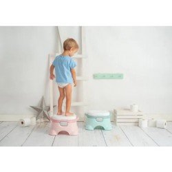 Olmitos Orinal Corona 3 en 1 Light Blue