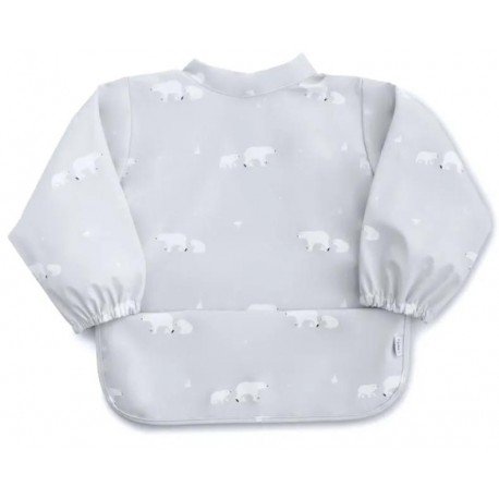 Saro Polaris Gris Babero Impermeable con Mangas