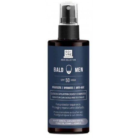 Soivre Bald Men Spray Solar Calvos y Rapados SPF50 100 ml