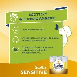 Scottex Papel Higiénico Sensitive 6 Rollos