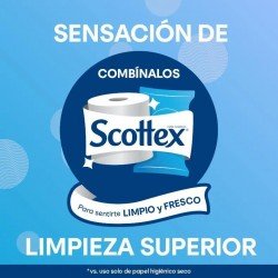 Scottex Papel Higiénico Sensitive 6 Rollos