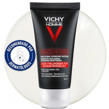 Vichy Homme Cuidado Completo Antiedad Structure Force 50 ml