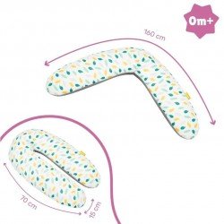 Badabulle Cojín de Maternidad Graphik y Feathers