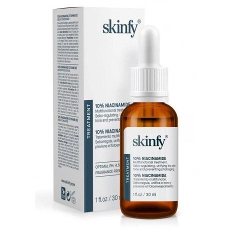 Skinfy Nuevo Sérum B3 Niacinamida textura gel fluido 30ml