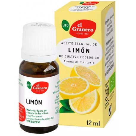 El Granero Integral Aceite Esencial de Limón BIO 12 ml