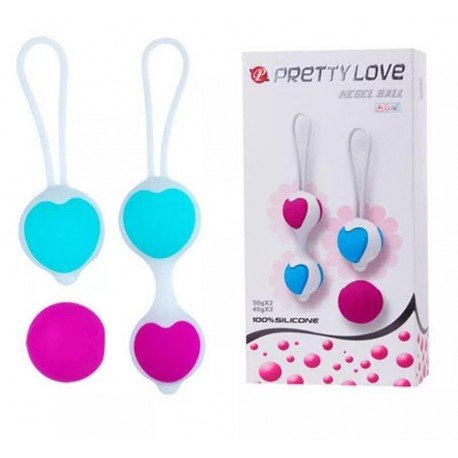 Love Bolas Kegel Silicona Pretty