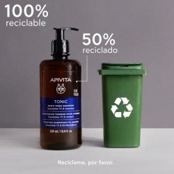 Apivita Champú Tonificante Caída Cabello Hombres 500 ml