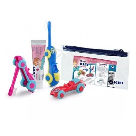 Kin Kit de Viaje Infantil Inicio Cepillo de Dientes + Pasta 25 ml