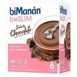 Comprar Bimanán Be Slim Natillas Chocolate 6 Sobres