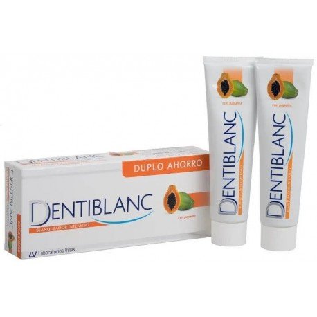 Dentiblanc Pasta Dental Blanqueadora Intensiva 2x100 ml