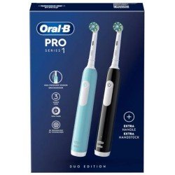 Comprar Oral-B Cepillo Eléctrico PRO 1 Duplo Negro + Azul