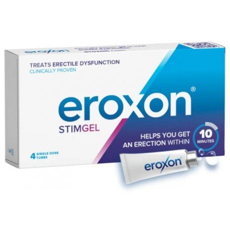 Eroxon Gel Disfunción Eréctil 4 Tubos